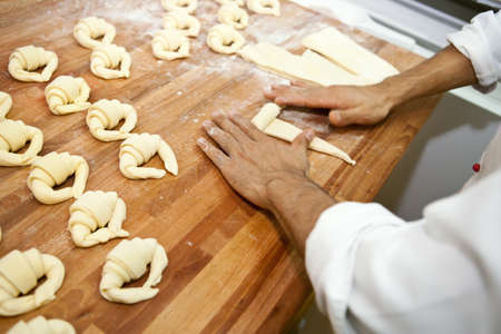 hands of a baker