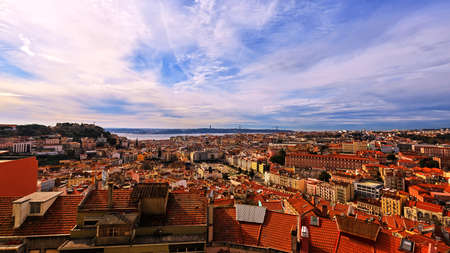 View of Lisbon, Portugal. HDR - high dynamic range