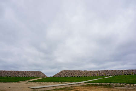Garden of Destinies is a monumental architectural ensemble on the Daugava Island in Koknese. Scenery...
