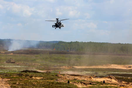 UH-60 Blackhawk and Apache. International Military Training