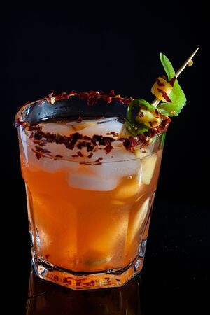 orange cocktailの写真素材