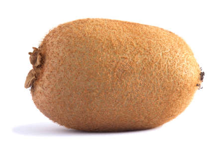 tasty kiwis isolated on the white backgroundの写真素材