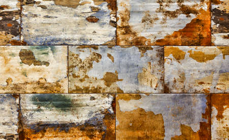 Abstract corroded colorful rusty background, rusty textureの写真素材