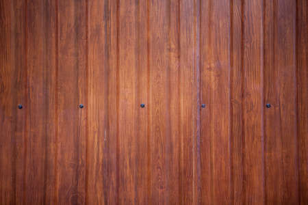 Texture of a wooden fence red. high resolutionの写真素材