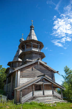 ancient wooden Churchの写真素材