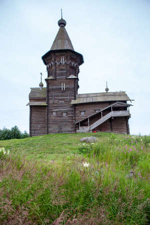 ancient wooden Churchの写真素材