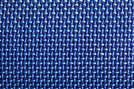 Blue symmetrical texture of synthetic fiber.の写真素材