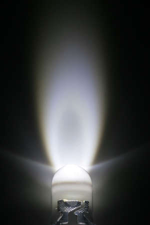 We used the light from light emitting diodes in the future more and more.の写真素材