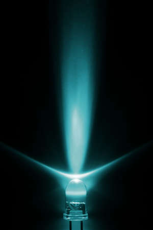 We used the light from light emitting diodes in the future more and more.の写真素材