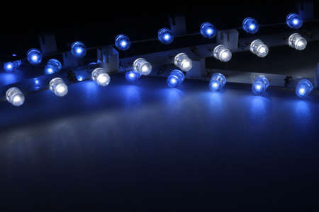With LEDs can be very interesting light effects are produced.