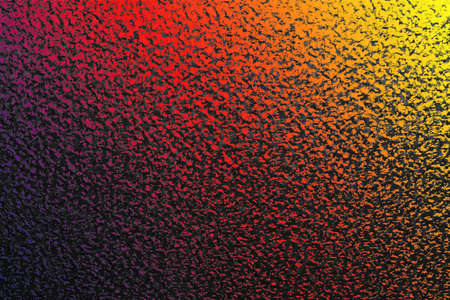 On the galvanized sheet surface are seeing many reflections.の写真素材