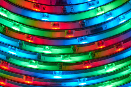 We used the light from light emitting diodes in the future more and more の写真素材