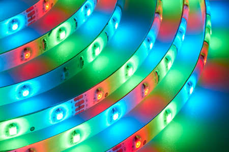 We used the light from light emitting diodes in the future more and more の写真素材