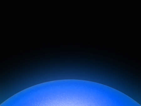 Isolated great ball or star in foreground.