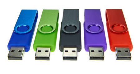 Several USB sticks with very large storage.