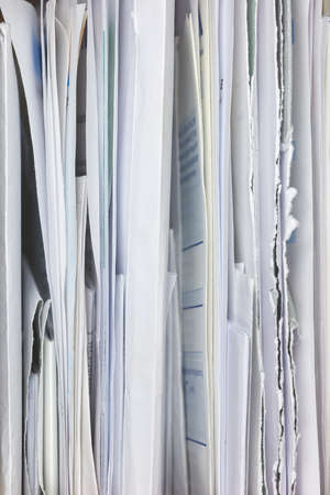 A collection with different very important documents.
