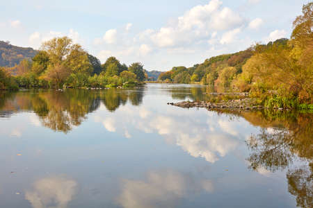 View of the Ruhr in the Ruhr area.