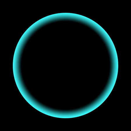 Impressive curved gradient against a black background.の写真素材