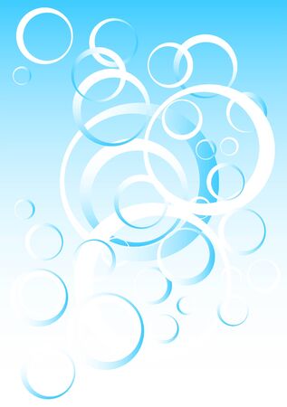 Abstract background with different elementsのイラスト素材