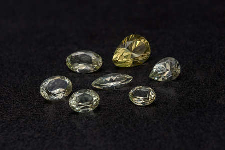 Berill mineral, stone is used in jewelryの写真素材