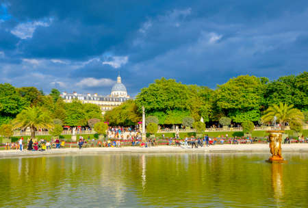France, Versailles, 2015 - the palace and park Versailles complex, the historical residence of the French kingsのeditorial素材