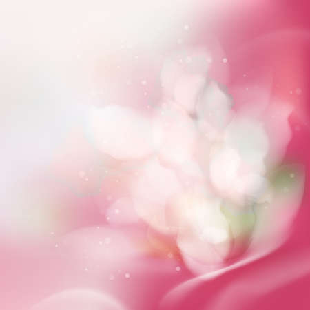 Abstract floral paint flow backgroundのイラスト素材