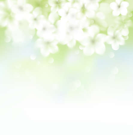 Abstract blur floral paint background, illustrationのイラスト素材