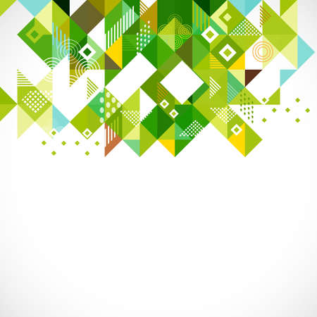 Abstract colorful and creative geometric template for corporate business and technology, vector illustrationのイラスト素材