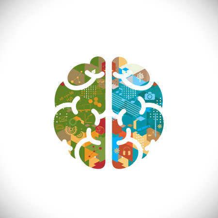 Humming bird symbol with colorful geometric graphic concept isolated white background, vector illustrationのイラスト素材