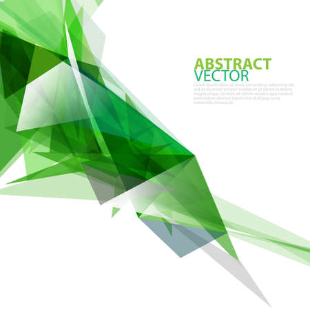 abstract transparent polygonal geometric template, vectorのイラスト素材