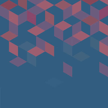 Abstract colorful retro geometric modern template for business or technology presentation and space for your text or subject, vector illustrationのイラスト素材