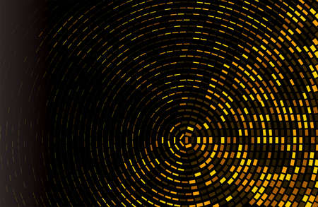 Luxury background with glitter gold on black background, vector illustrationのイラスト素材