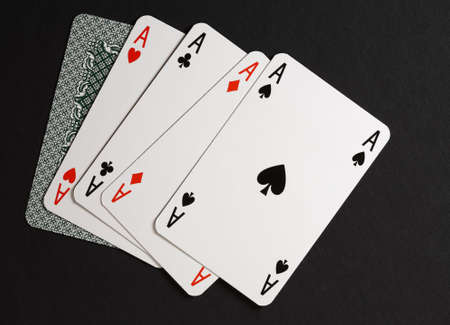 Four of kind poker combination