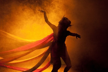 Dancing on the fogの写真素材