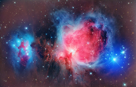 Great Orion Nebula. Photo taken with a 305mm telescope