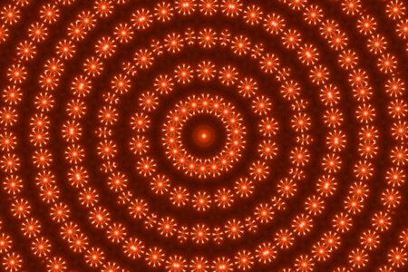 Abstract background. Visual effect. If you will look at the screen, it seems that circles move
