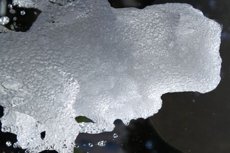 splashes, bubbling waterの写真素材