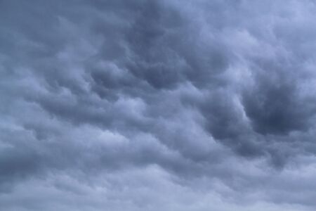 Dark storm cloudsの写真素材