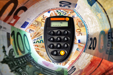 bank password generator money backgroundの写真素材