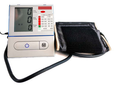 electronic blood pressure measuring apparatus isolated
