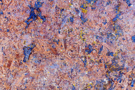finely polished stone surface texture background, various colors
