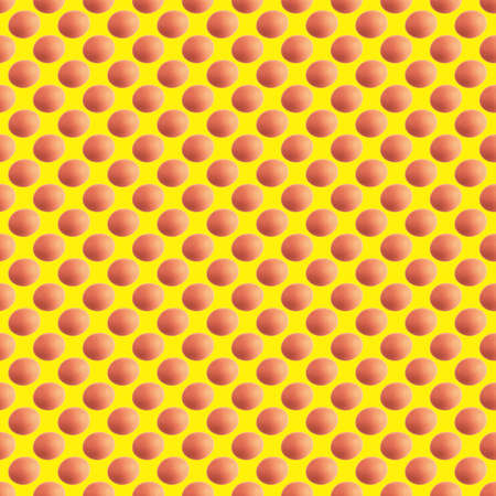 Brown egg pattern on a white background, isolated