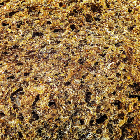 Close up texture background of dry breakfast cushions with chocolate filling