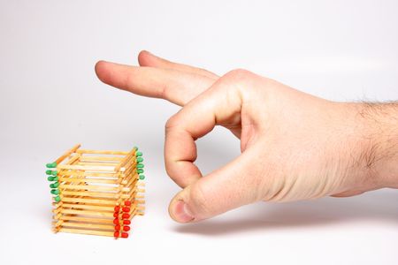 Matches stack