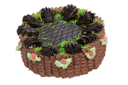 Cake on isolated backgroundの写真素材