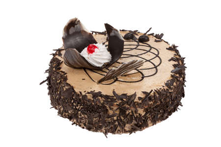 Cake on isolated backgroundの写真素材