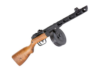 Old Russian machine gun by Shpagin