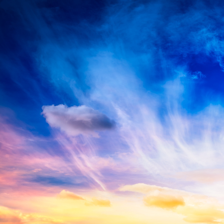 Soft blur fantasy sky for background material