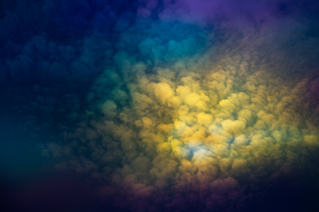 Fantasy motion blur cloud shape on the sky for background materialの写真素材