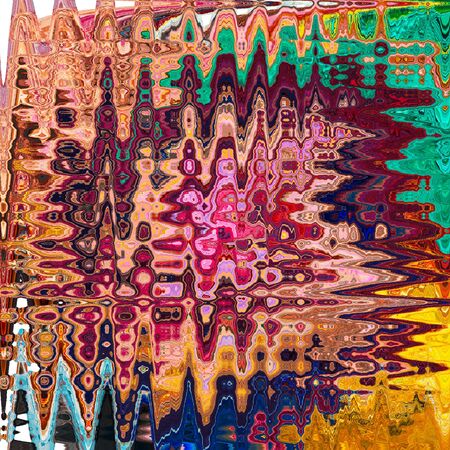 Abstract background made from photo of oil color on canvas